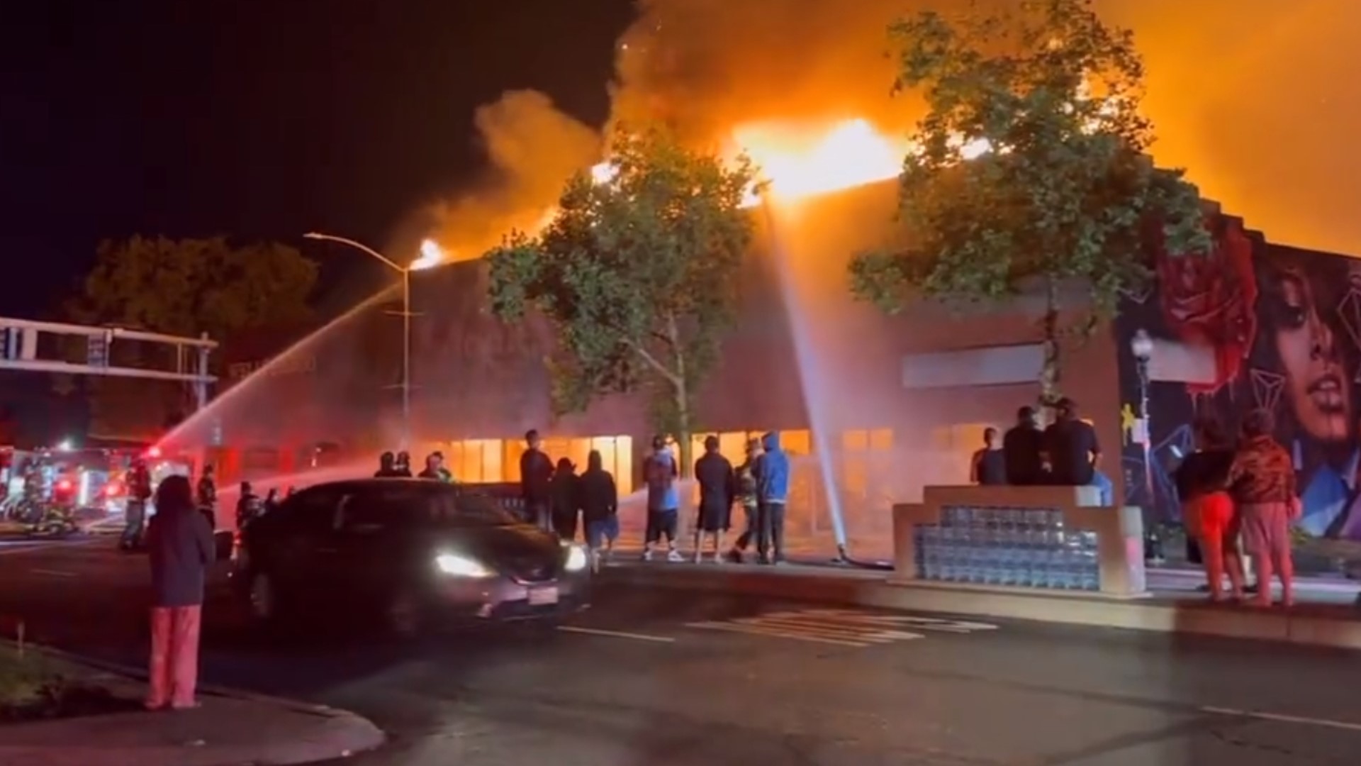 The Sacramento Fire Department is investigating the cause of a three-alarm blaze that destroyed a popular business early Sunday morning.