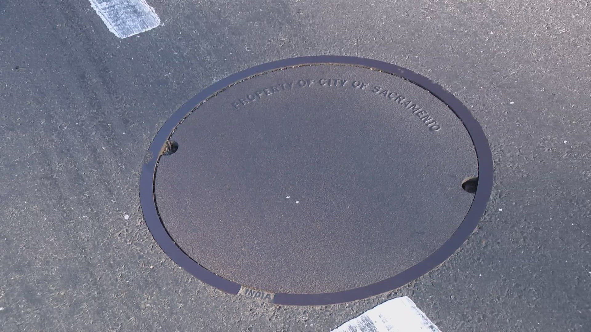 ABC10's Walt Gray finds out why many manhole covers in the city of Sacramento are made in India.