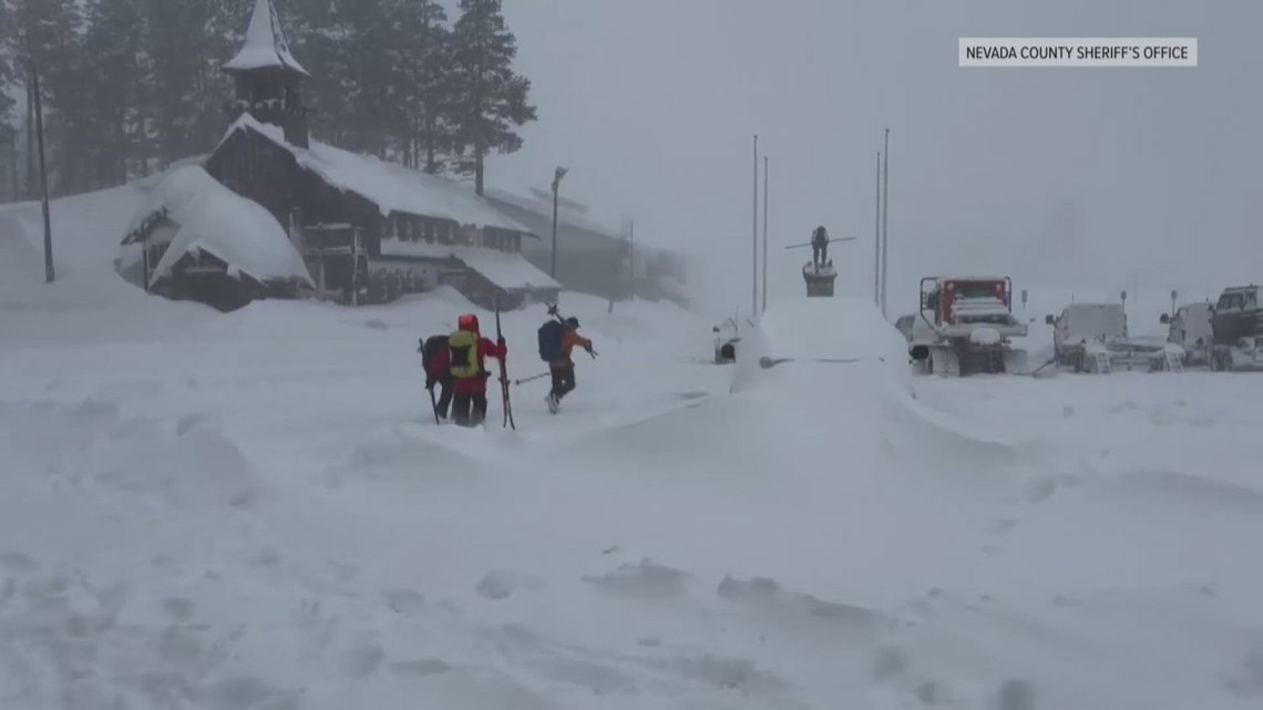 Nevada County Sheriff assessing Northern California avalanche site through aerial support | Update