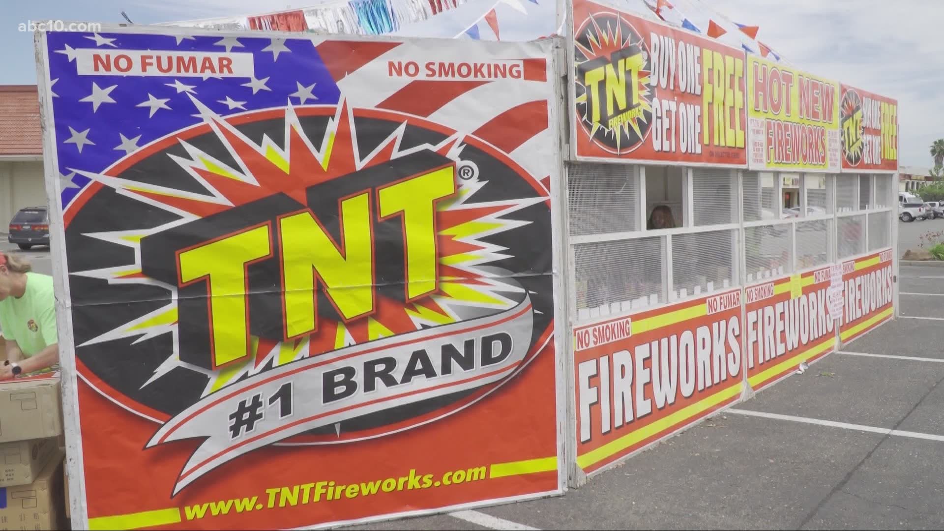Local law enforcement and fire departments are keeping an eye on firework stands to make sure they are legal.