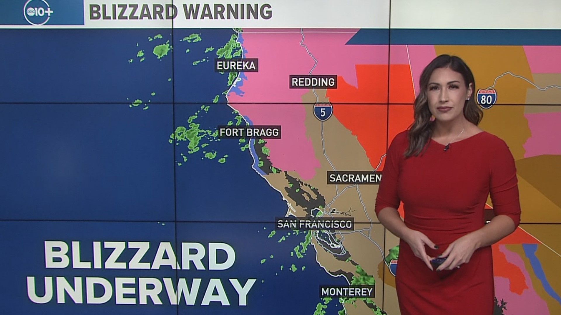 Meteorologist Carley Gomez breaks down what's expected to be the biggest snow storm of the year, with up to 10 feet of snow expected.