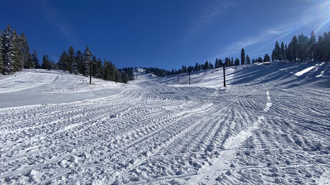 Dodge Ridge gets ready to open after late start to ski season