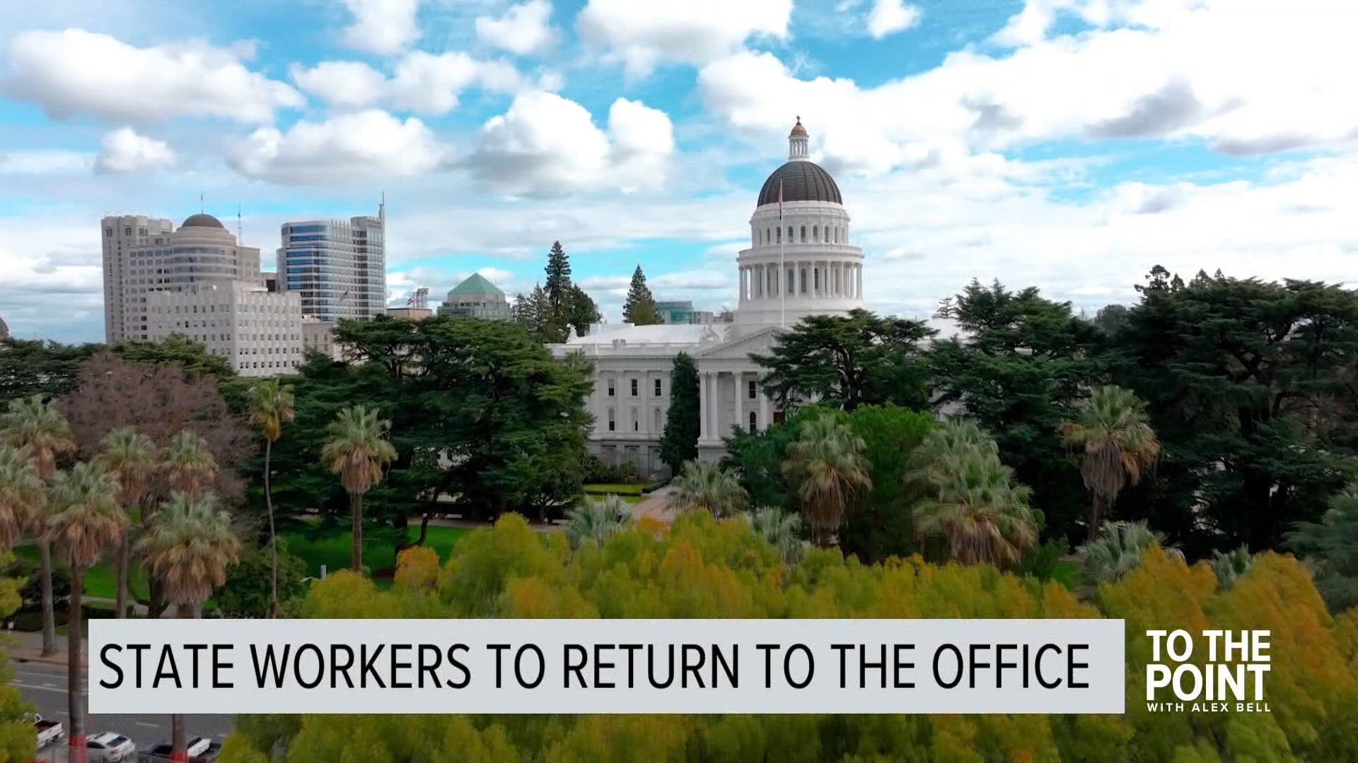 Governor Gavin Newsom issued a return to office mandate, requiring state employees to work at least two days a week in the office.
