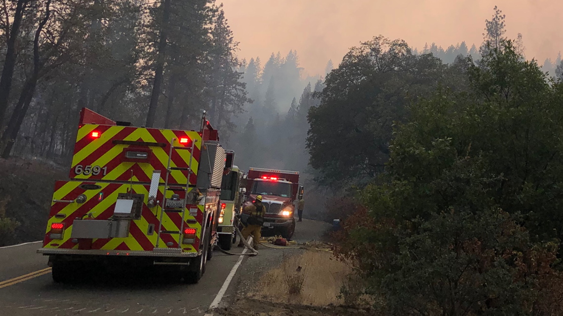 Glen Fire in Yuba County Evacuations issued as fire sparks