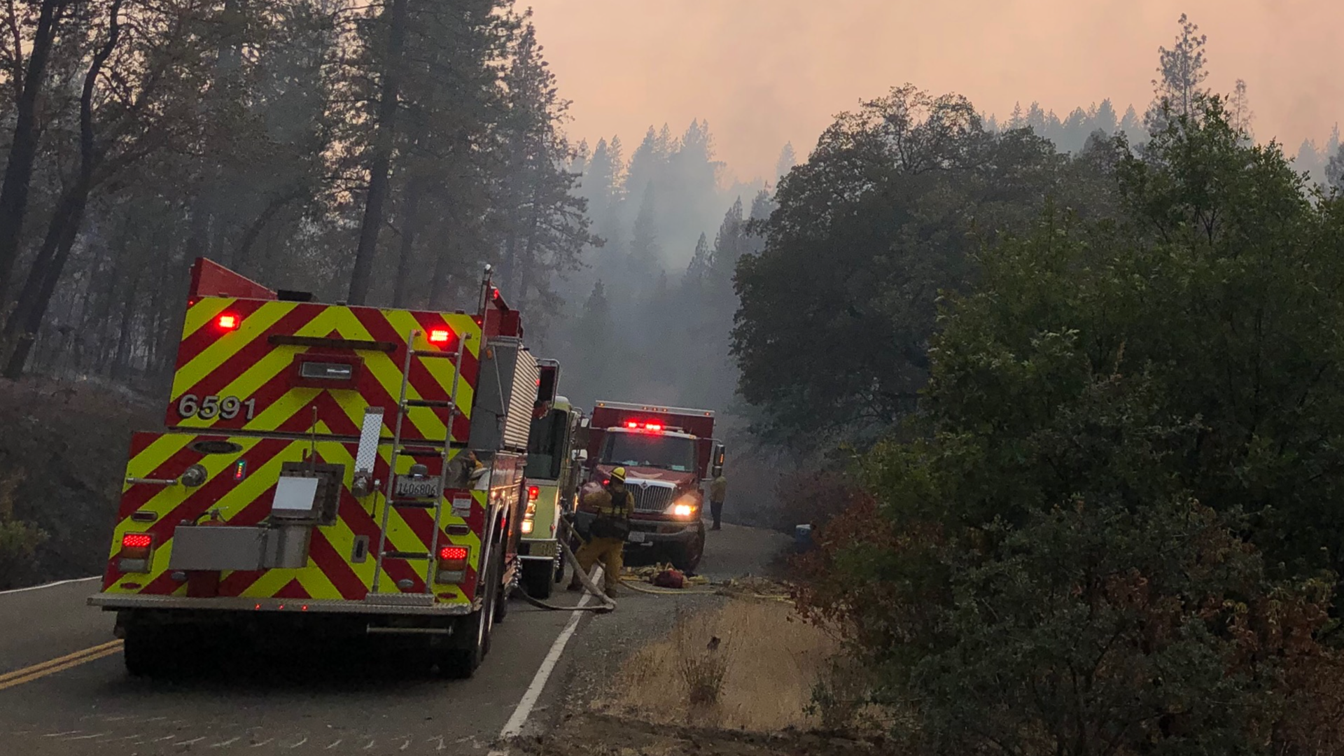 As the Glen Fire burns in Yuba County, witnesses and CHP reports point to a car crash as the likely cause.