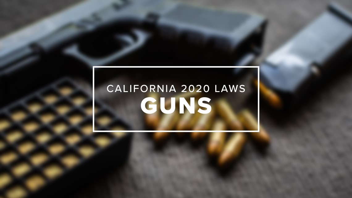 California's new gun laws here's what's changing in 2020