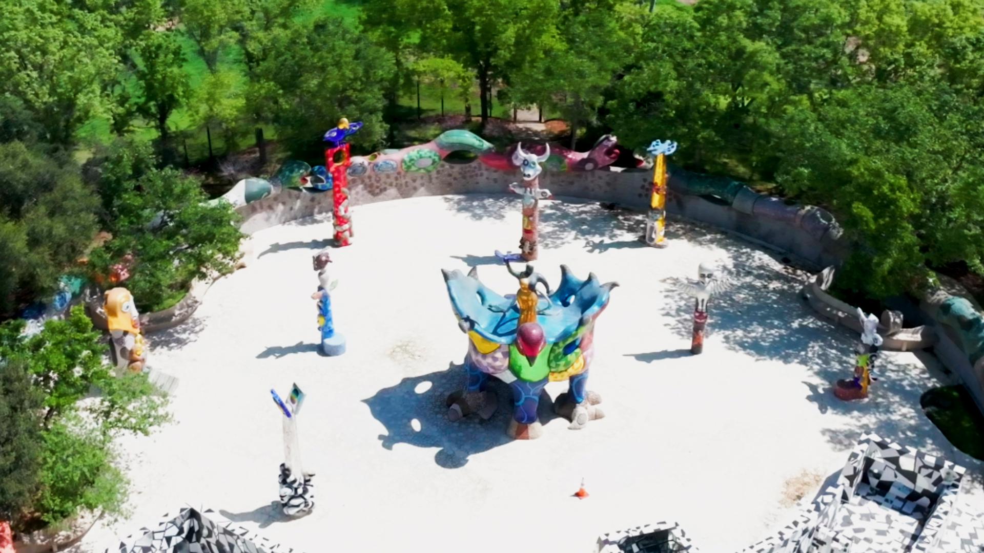 Queen Califia’s Magical Circle enchants Escondido with vibrant sculptures inspired by myth and nature.