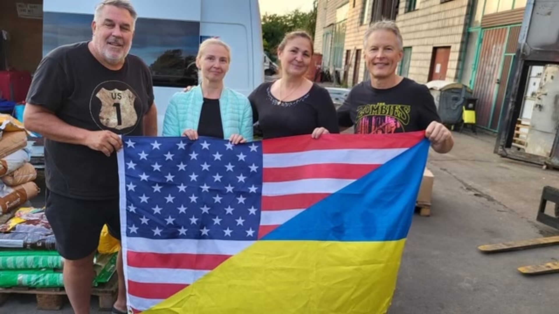 Art Ballard has driven about 3,500 miles over the past month delivering supplies to Ukrainians in need.