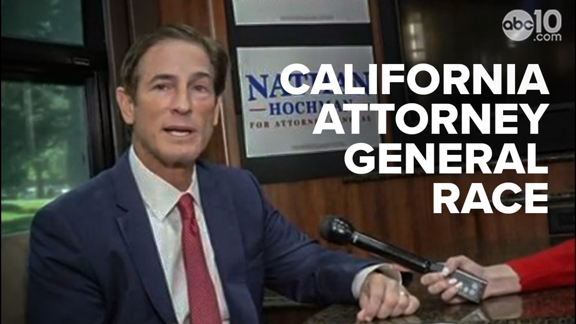 ABC10 political reporter Morgan Rynor sat down with California Attorney General candidate Nathan Hochman to talk, gun policy, criminal justice reform and more.