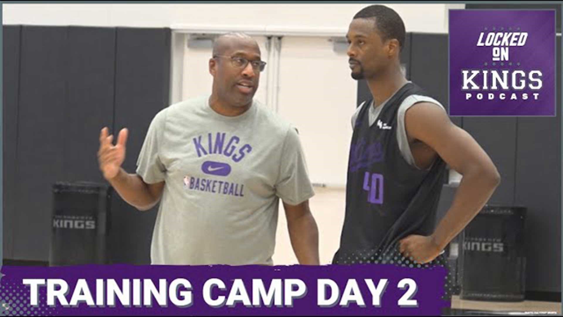 Matt George takes you inside day 2 of Sacramento Kings training camp where we got our first glimpse at potential lineup rotations. Hear from De'Aaron Fox, Harrison B