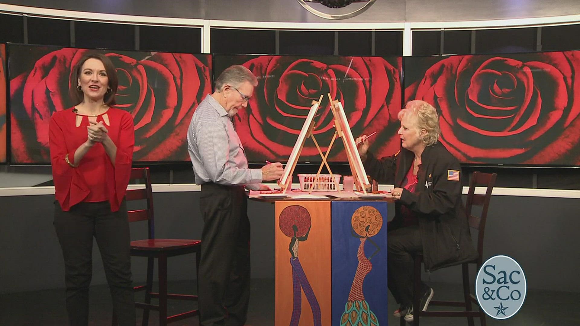 Make this Valentine's Day memorable by painting a portrait of your mate at this fun event!
