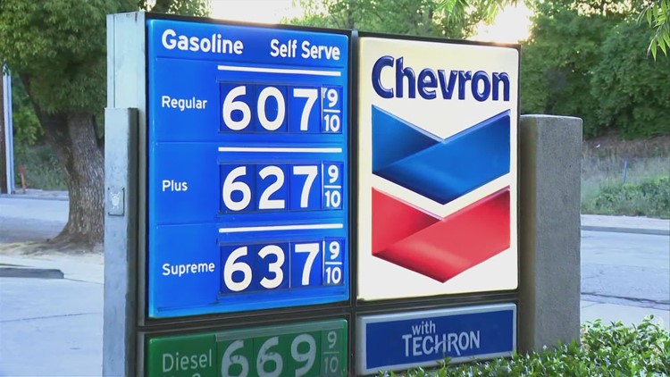 Gas prices reach $6 per gallon in California and it could last throughout the summer