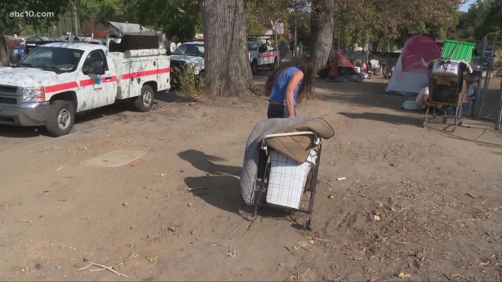 ABC10 is getting answers after Caltrans cleaned up two different homeless encampments within two weeks in Sacramento.