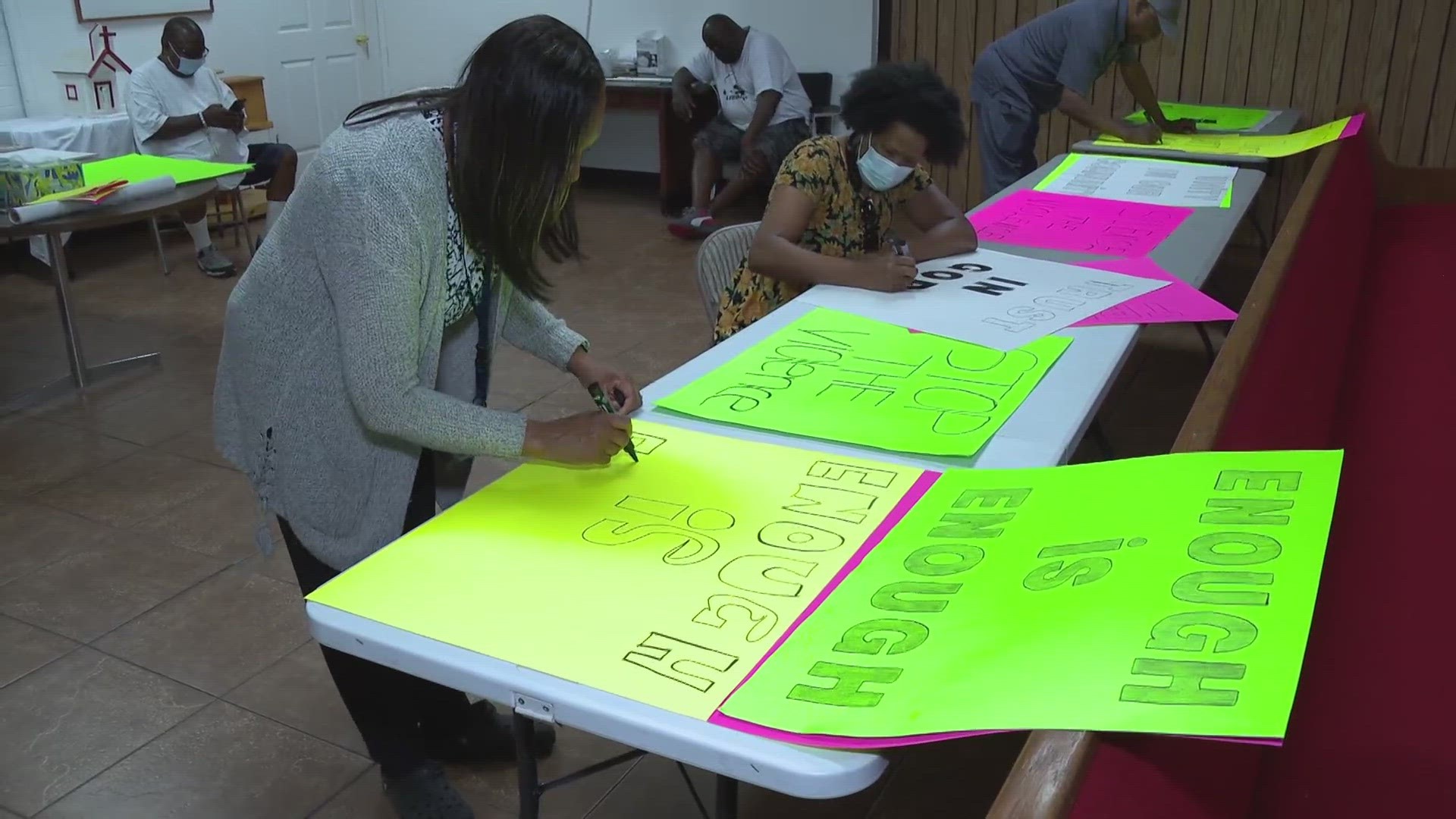 Organizers are planning to take to the streets with other pastors and community leaders despite hot temperatures this week.