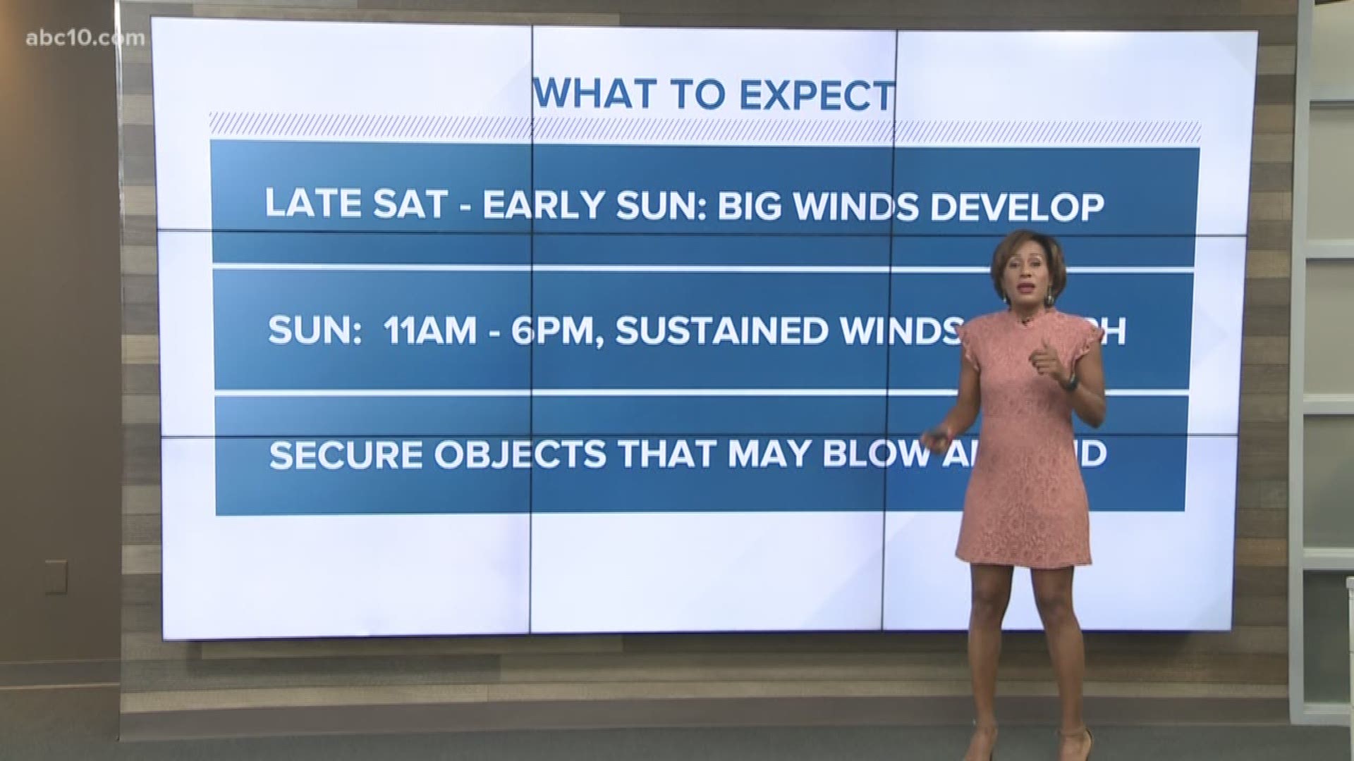 Watch: Saturday night wind forecast (Oct. 26)