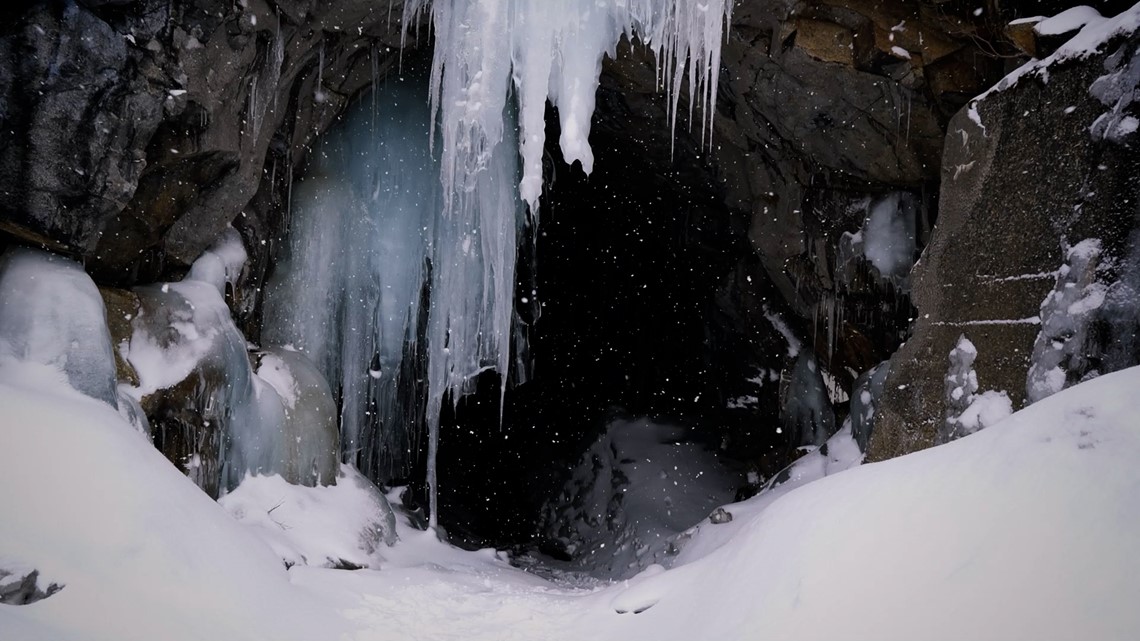 An icy wonderland inside abandoned Donner Summit train tunnels | Bartell's Backroads Pit Stop