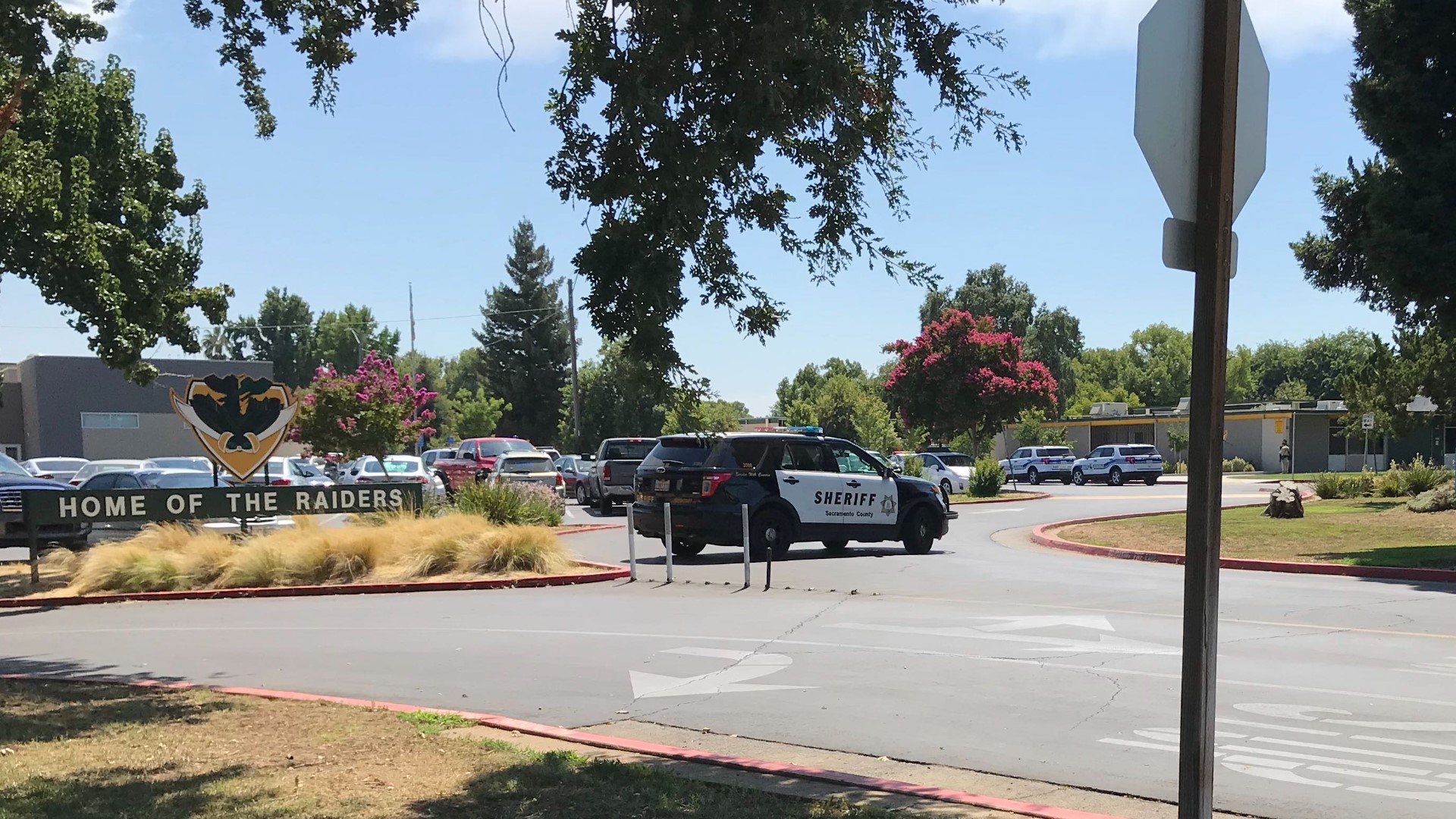 An Elk Grove Unified student ended up in police custody after posting what authorities are calling a threat on social media. The threat was reported to the Elk Grove Unified School District's Department of Safety and Security Tuesday afternoon.