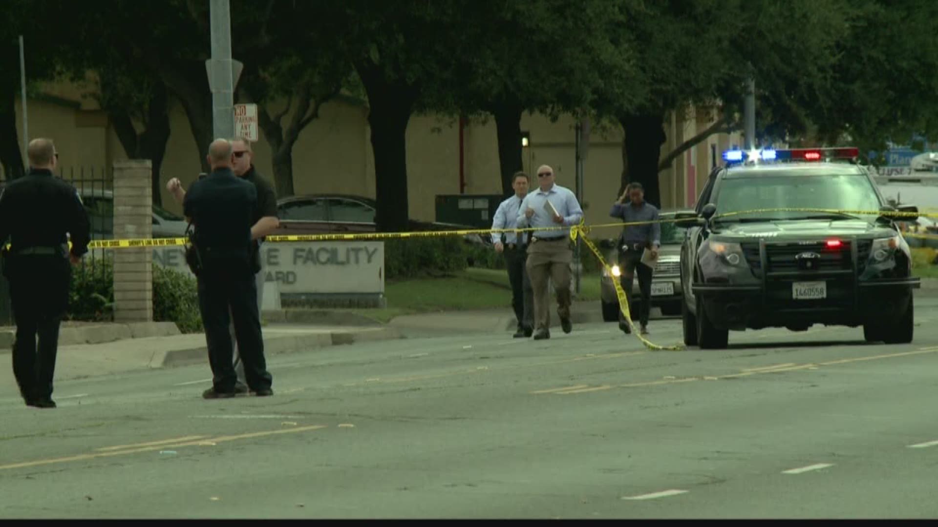 Two Sacramento police officers suffered non-life threatening injures after being shot in the line of duty Thursday as they came into contact with a double homicide suspect, who later died. 