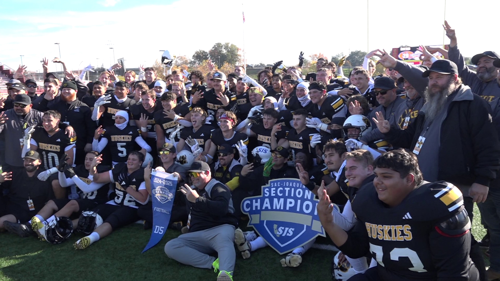 Hughson defeated Sutter to win the Sac-Joaquin Section Division 5 championship.