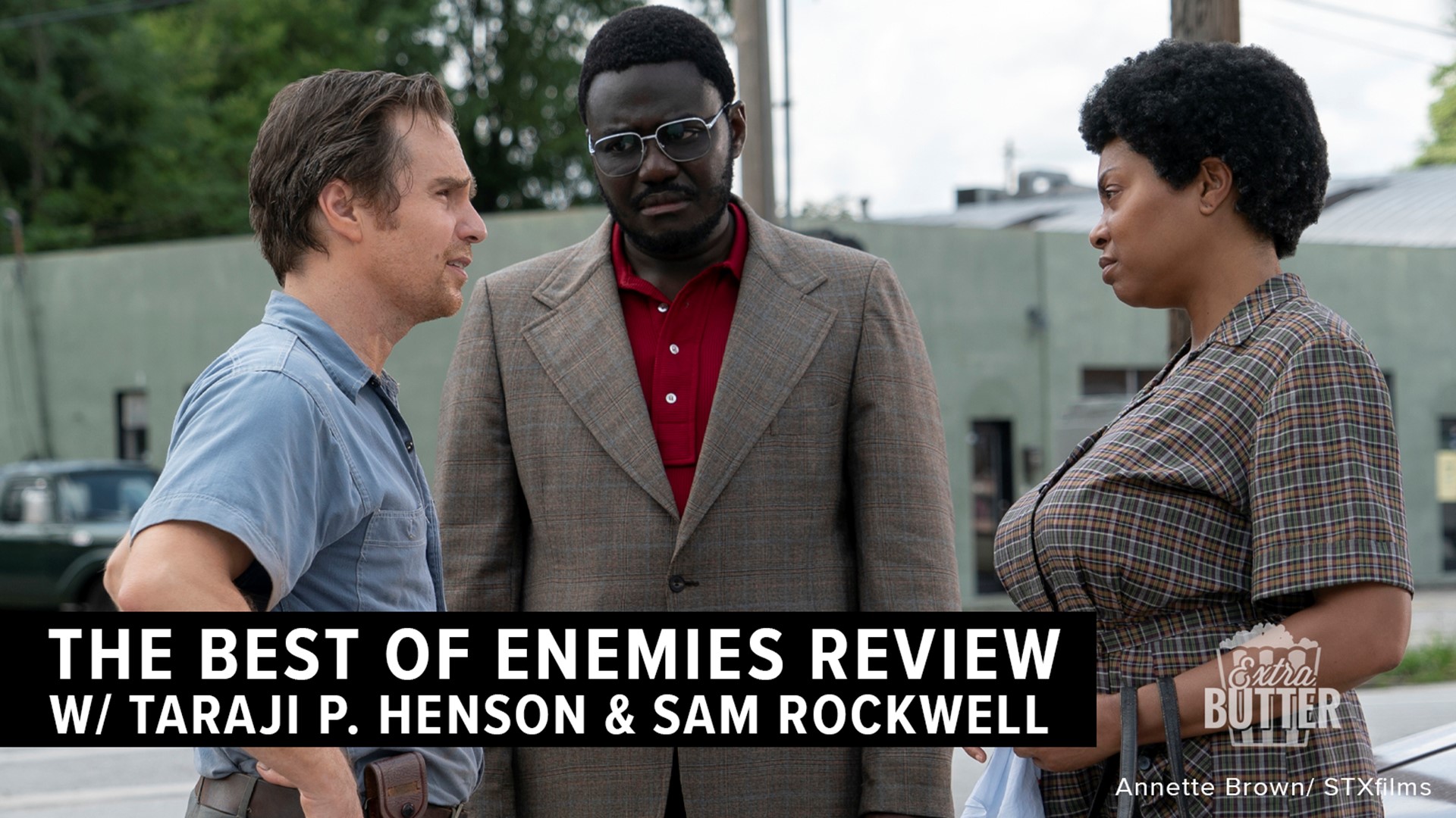 Hear from stars Taraji P. Henson and Sam Rockwell about the true story 'The Best of Enemies.' Taraji tells Mark S. Allen about why she is so passionate about the film and the day on set that landed her in the hospital. Sam talks about what it was like on set while filming the movie. Interview arranged by STXfilms.