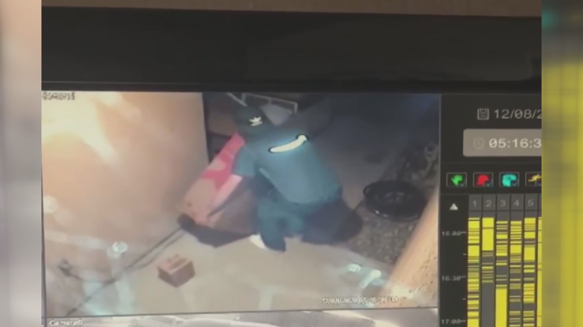 Delivery Driver Caught On Camera Stealing Package Abc10 Com