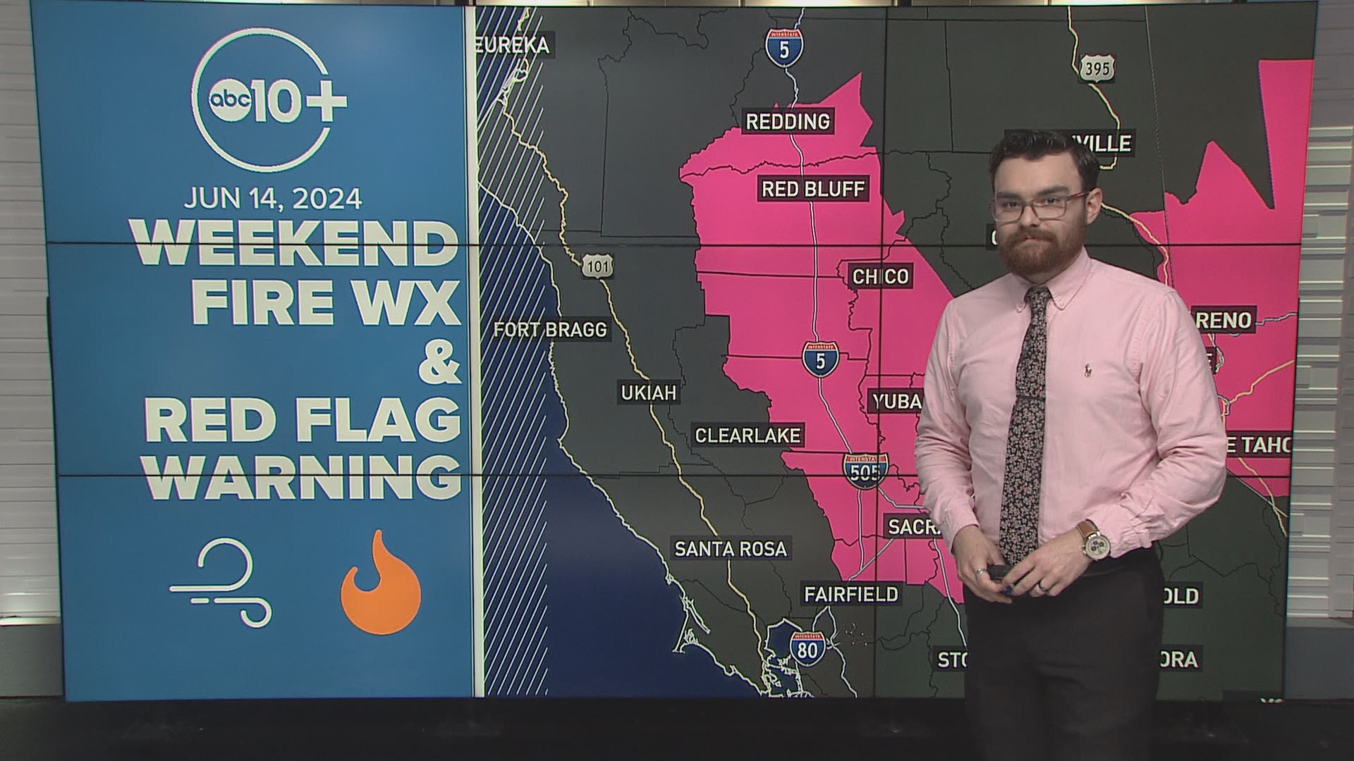 First Red Flag Warning of 2024 for the Sacramento Valley