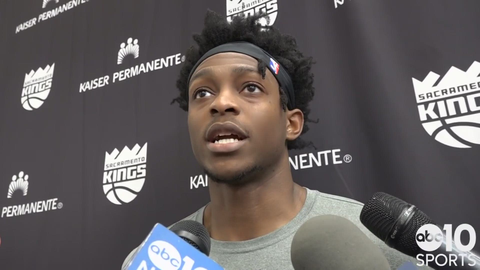 Kings PG De'Aaron Fox discusses the news of Buddy Hield's agreement with the team on a contract extension and looks ahead to Wednesday's season opener in Phoenix.