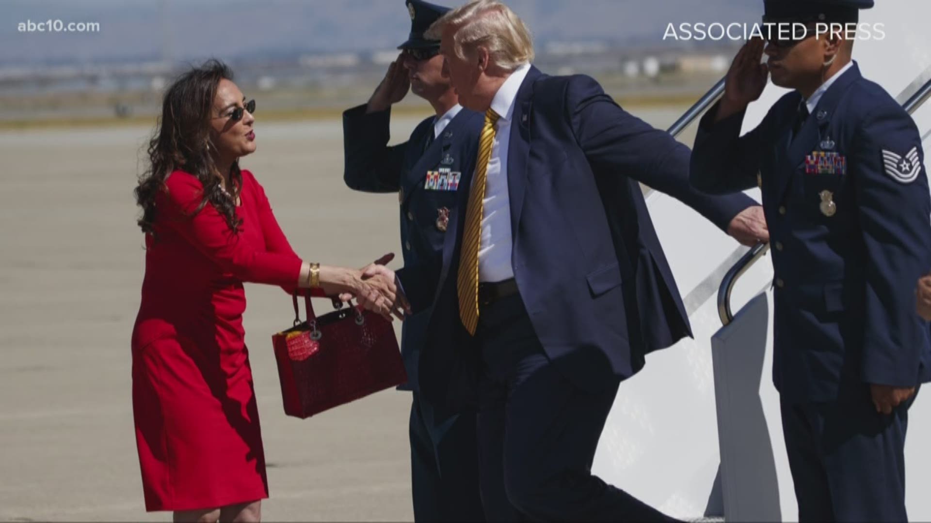 President Trump is in California on a 2-day fundraising trip. He started the day in the Bay Area for a fundraiser in Silicon Valley. The Associated Press reports the fundraiser is expected to bring in about $3 million for his campaign. The events were closed to the press, but cameras were there on the tarmac as the president arrived in LA for his next fundraising event.