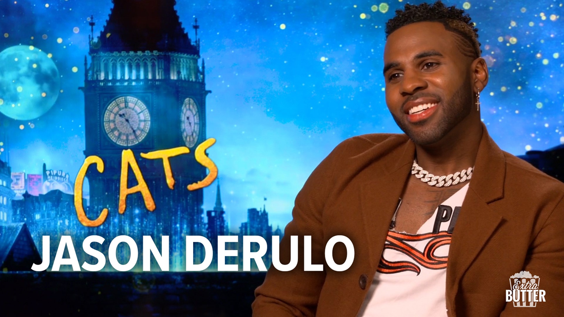 Cats Jason Derulo Talks Music And Acting Extra Butter Interview Abc10 Com - roblox id jason derulo codes