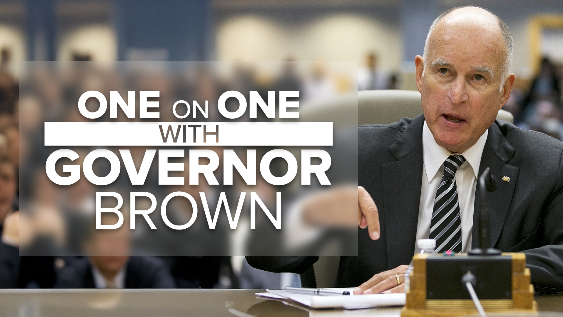 One-on-one with Former Governor Brown about the incoming second Trump Administration and what it could mean for California and Governor Brown’s legacy projects.