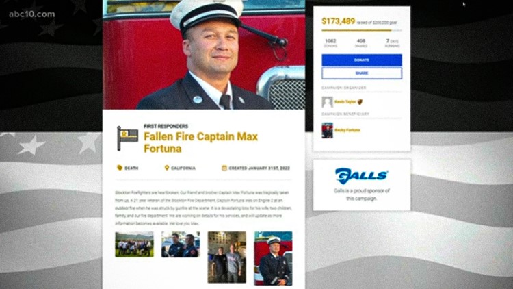 Fallen Stockton Fire Capt. Max Fortuna memorial service, procession to be livestreamed