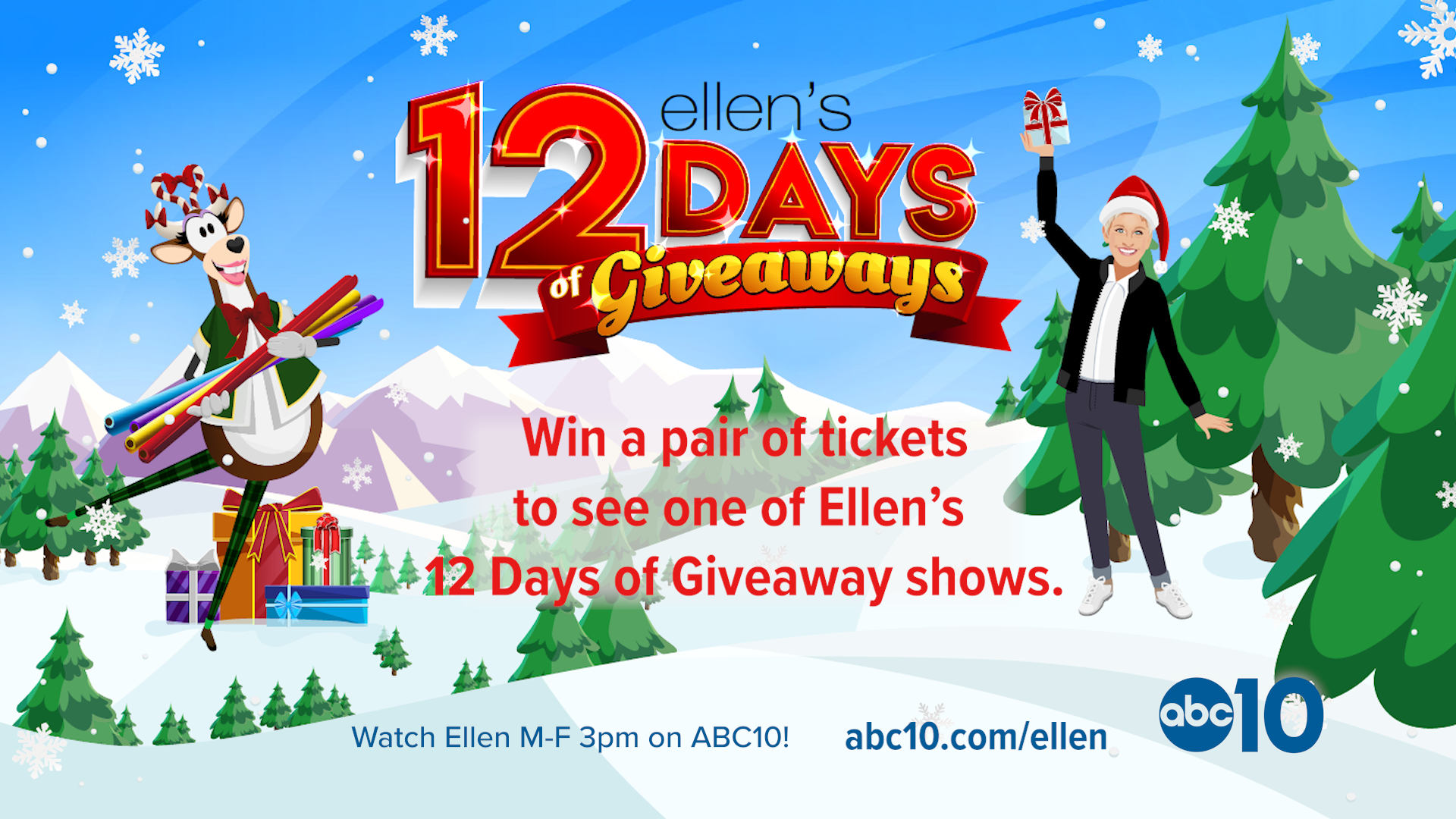 Ellen 12 Days of Giveaways Sweepstakes