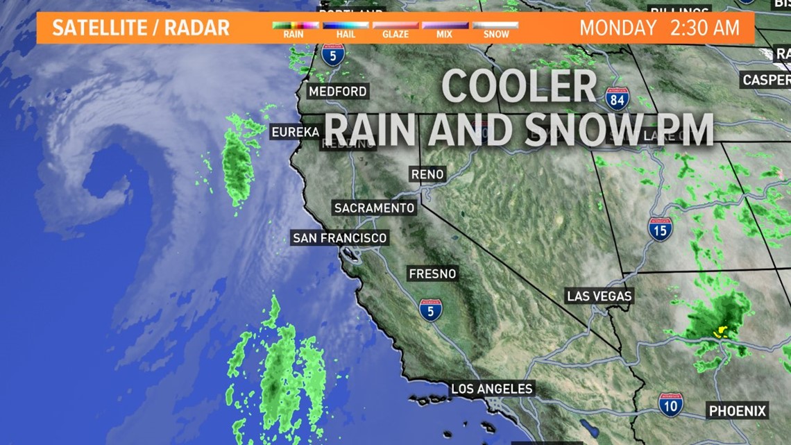 Rain And Snow To Come For Northern California Communities | Abc10.com