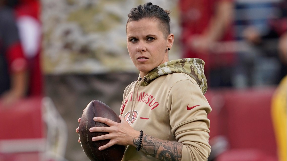 Katie Sowers becomes second full-time female assistant in NFL history