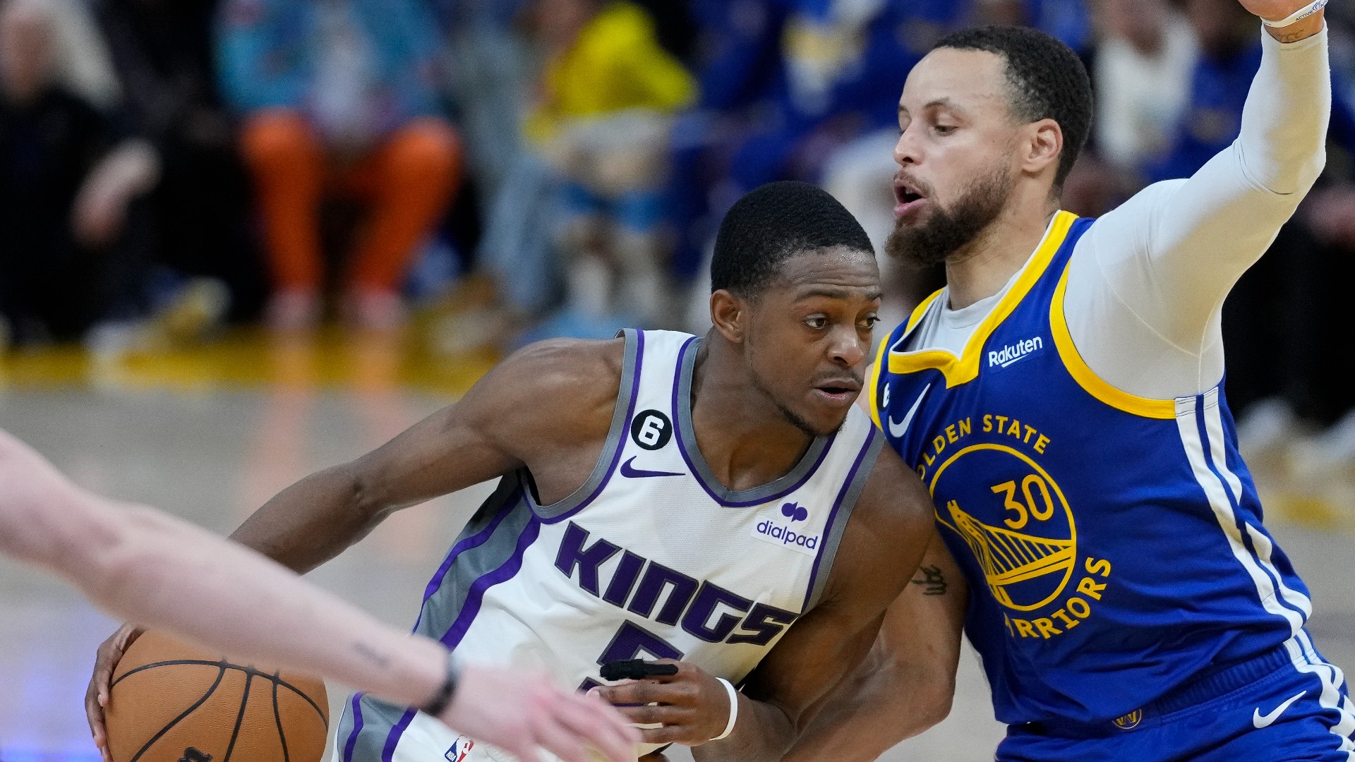 After beating the Golden State Warriors and tying up the NBA Playoff series 3-3, De"Aaron Fox told reporters the game was the best they've played all year.