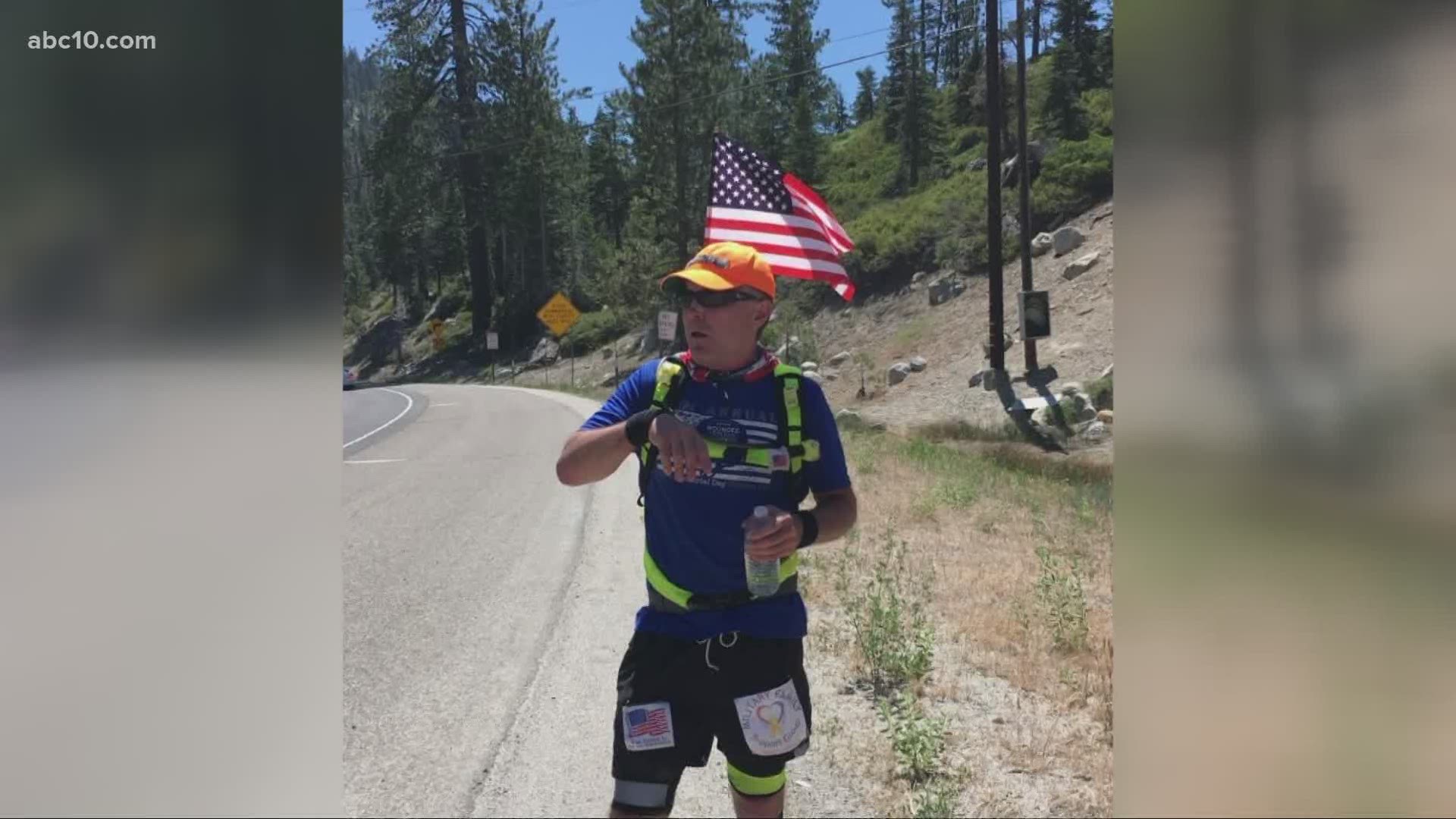 A 60-year-old El Dorado County man is lacing up his sneakers, preparing to run for 96-consecutive hours, all to raise money for a Pollock Pines playground.