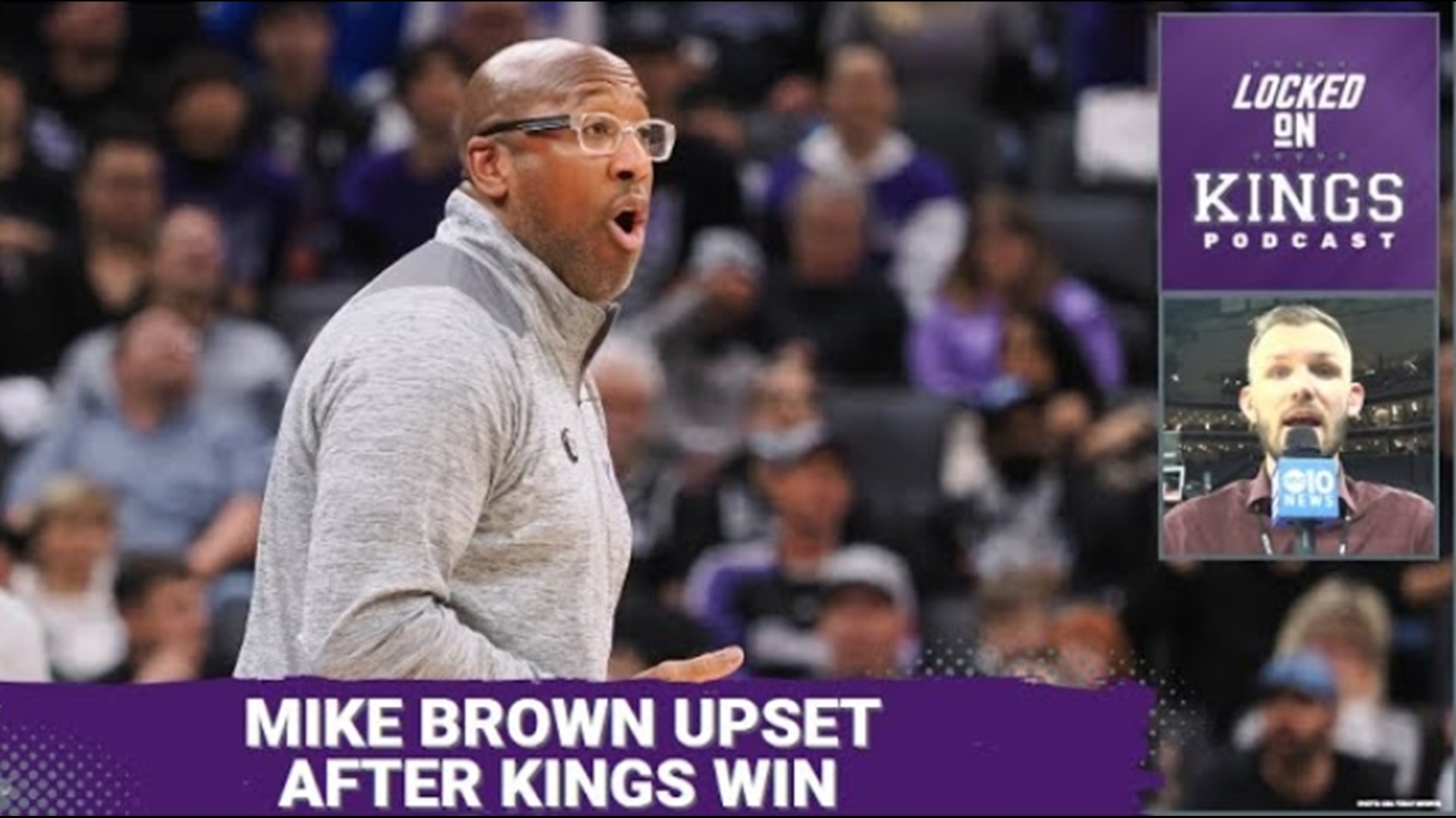 The Kings took down the Knicks on national TV.  Mike Brown was furious.  Matt Geroge explains why,
