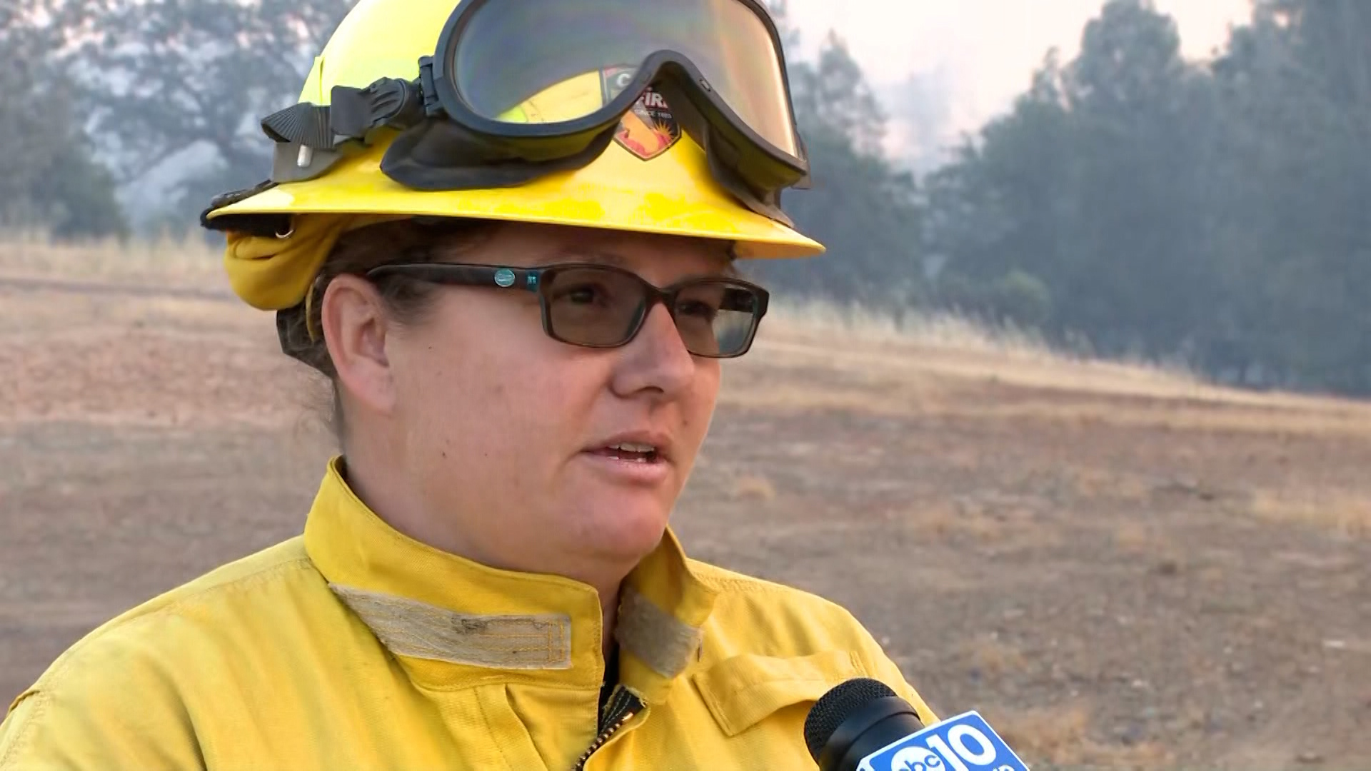 Crews are battling the so-called Aero Fire in Copperopolis Monday afternoon.