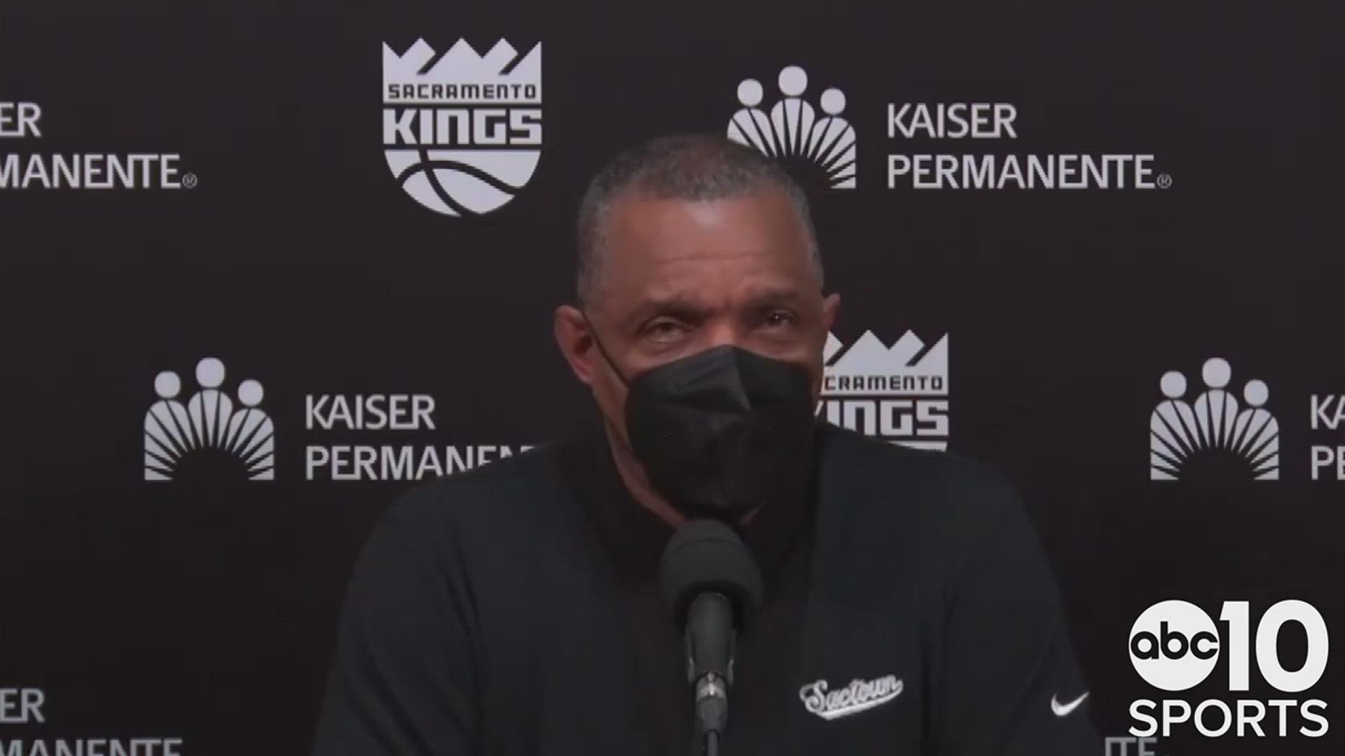 Kings interim head coach Alvin Gentry gives his analysis of Monday's 131-110 victory over the Thunder in Oklahoma City.