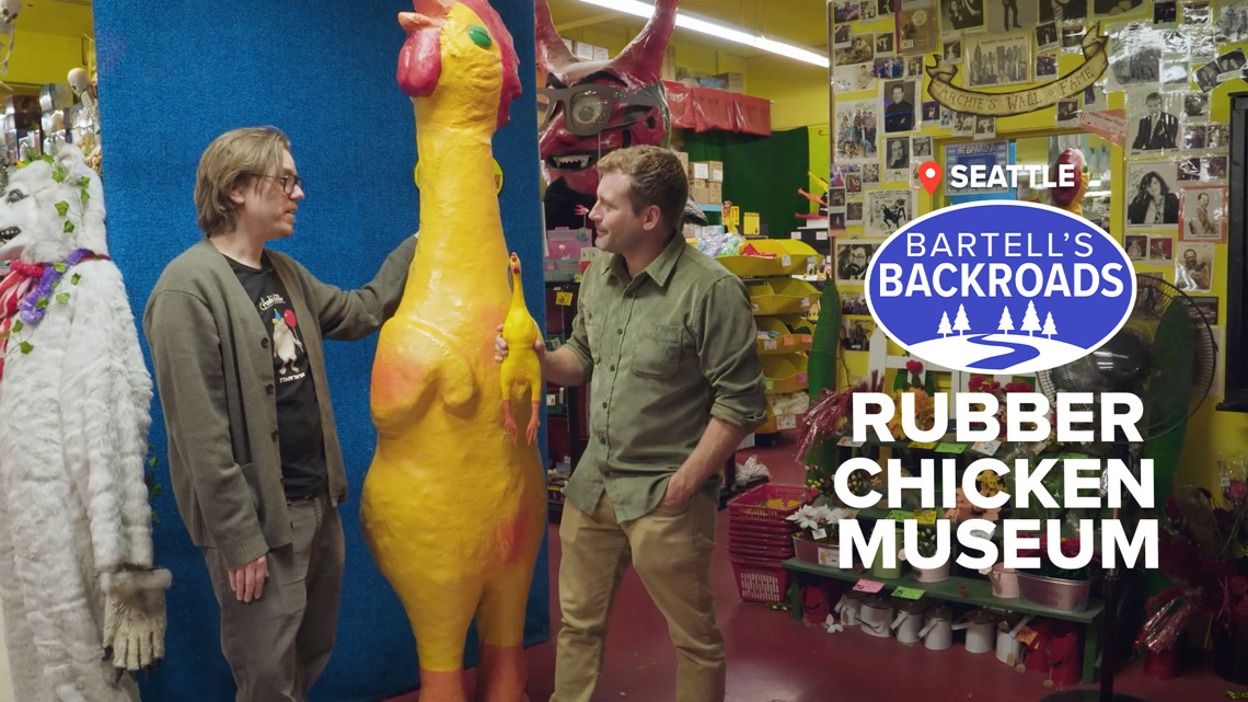 Inside Seattle’s Rubber Chicken Museum: The Joke That Became History | Bartell's Backroads