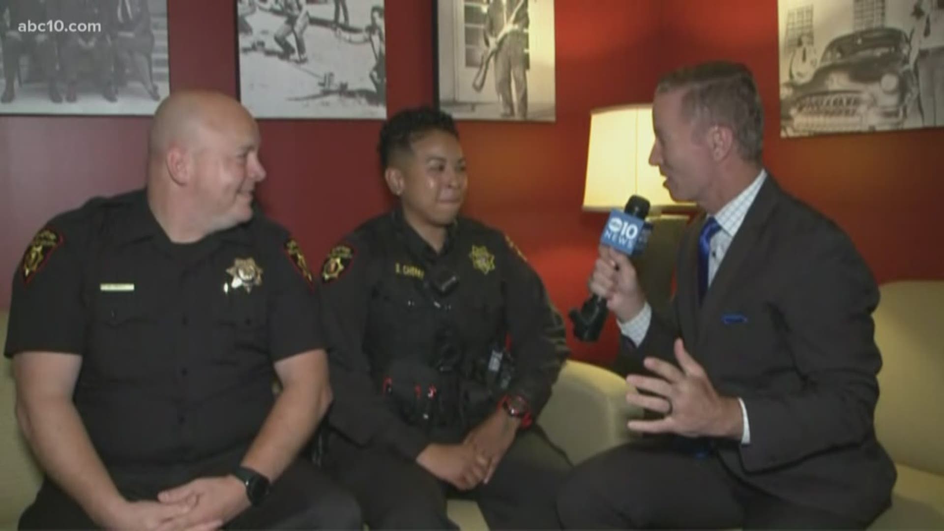 Deputy Cherry and Pratt talk with Mark S. Allen about humanizing the people behind the badge.