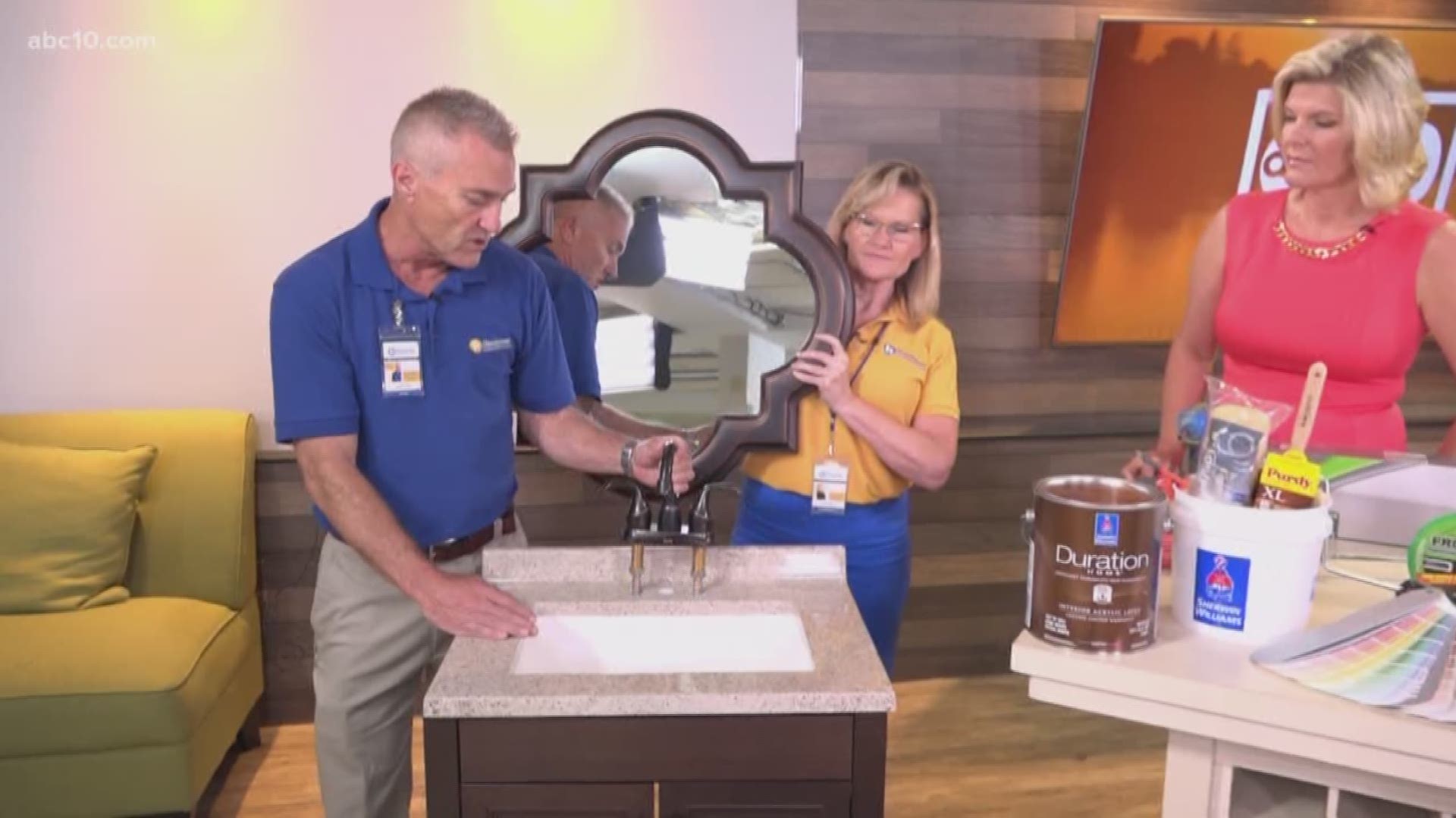 There are many ways to improve the value on your home , according to the owner of Handyman Connection in Folsom. One way is to Install a new granite bathroom vanity top, which can be purchased for under $400 at any home improvement store.