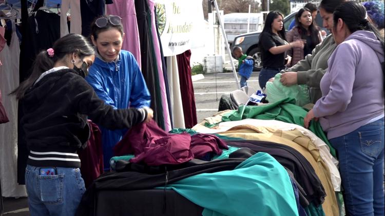 'Make them a little bit happier': Sacramento non profit gives out free prom, graduation dresses