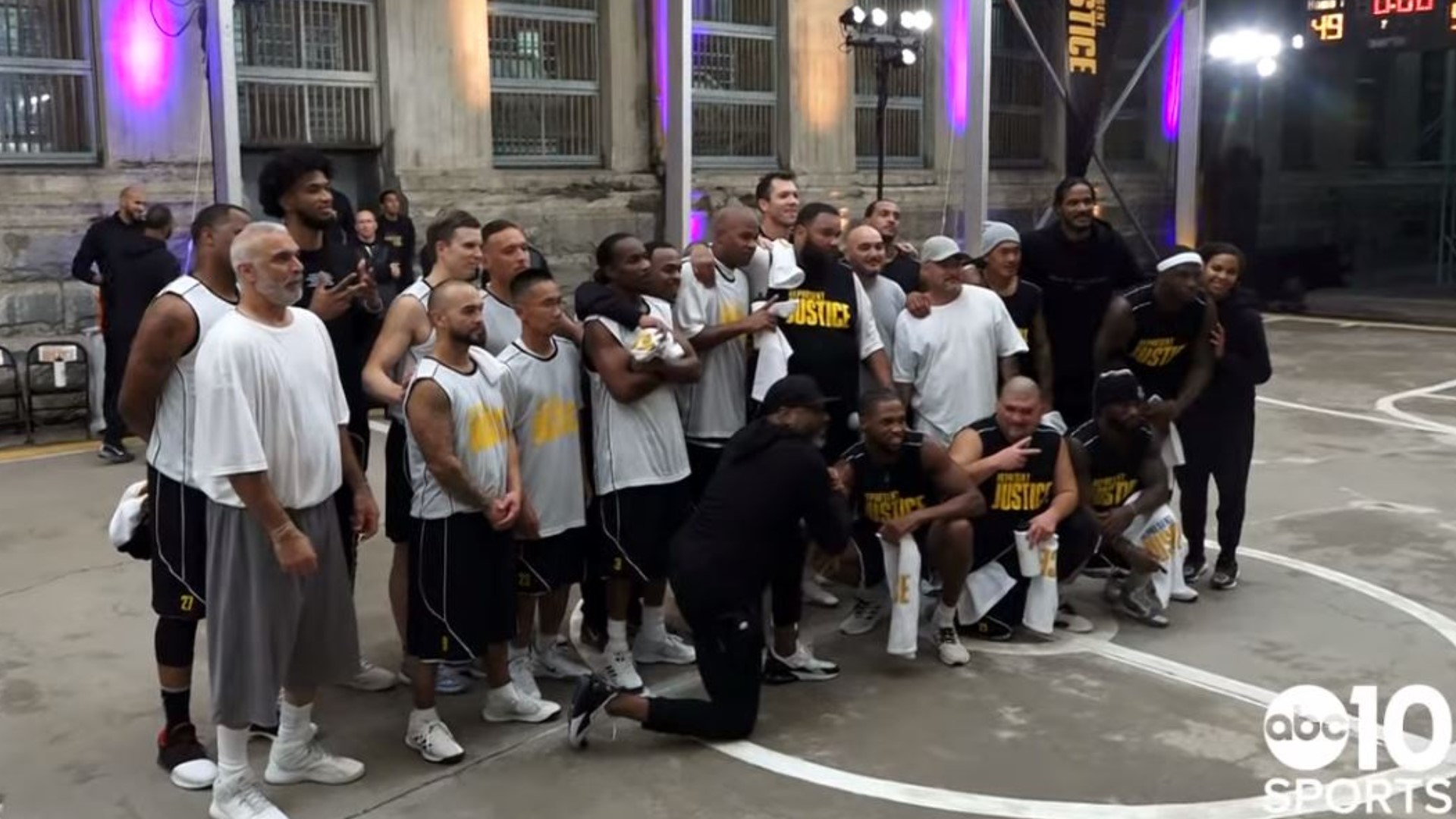The Sacramento Kings, in partnership with the REPRESENT JUSTICE Campaign, are tipping off a series of NBA teams playing basketball games in correctional facilities