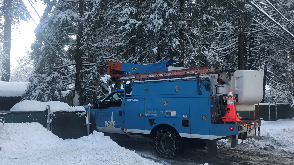 PG&E Thousands still without power in Pollock Pines nearly one week after outages reported