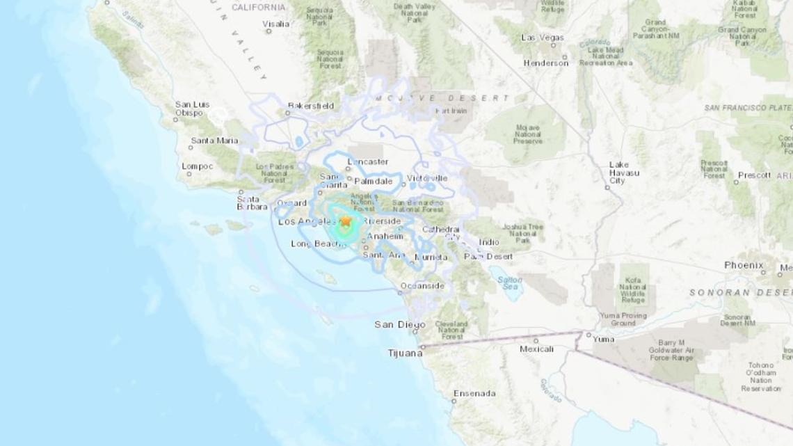 Earthquake near me uk