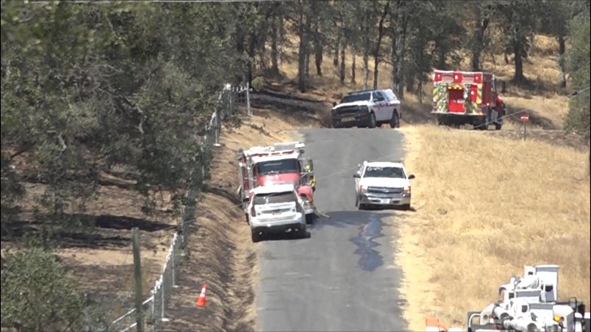 Crews continue Gann Fire fight as residents return to Circle XX