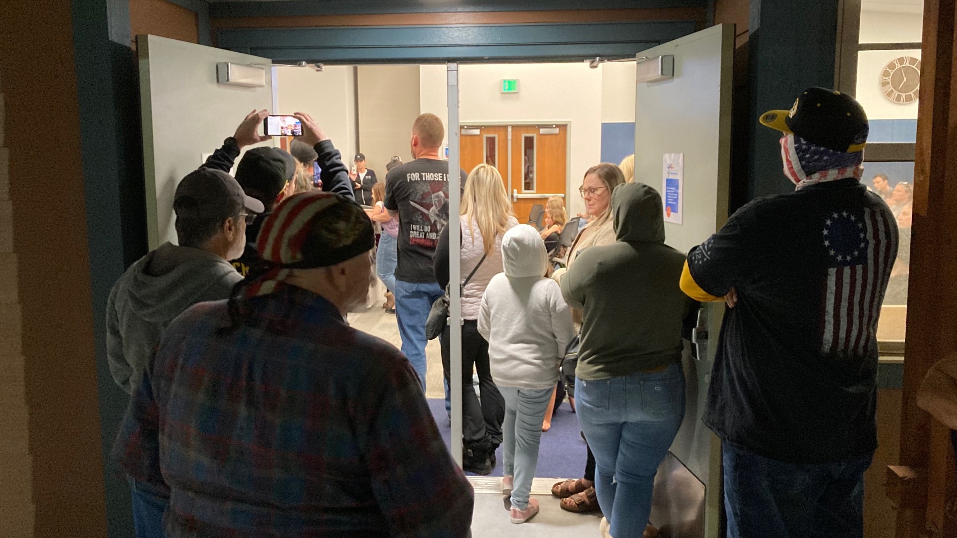 So many people showed up that the board extended public content from 20 to 40 minutes. A board member told ABC10 the district had no plan to defy the state mandate.