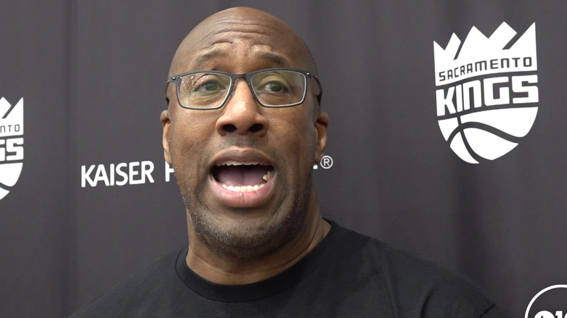 Sacramento Kings Mike Brown discusses the importance of the lineup, defense, and offense when winning close games.