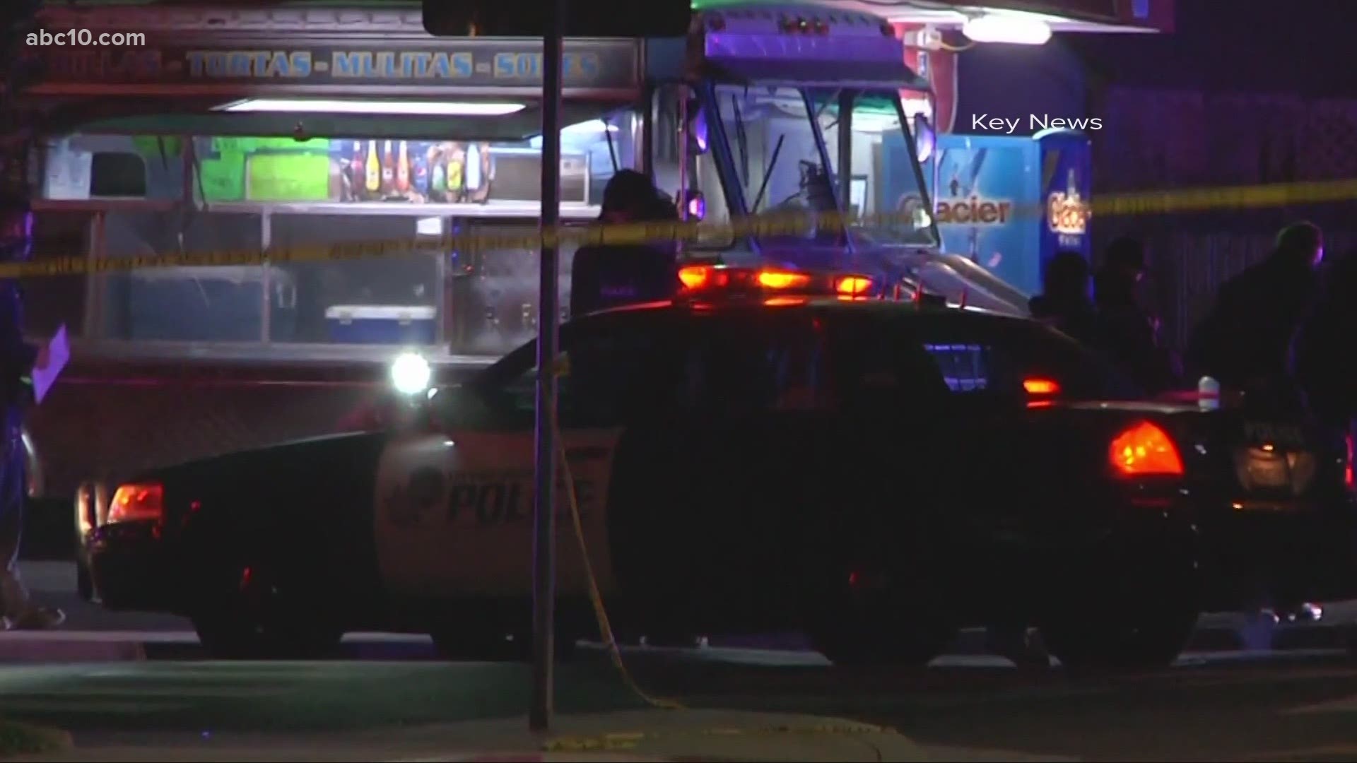 Police say the 13-year-old suspect walked up to the truck, shot the owner and then fled.